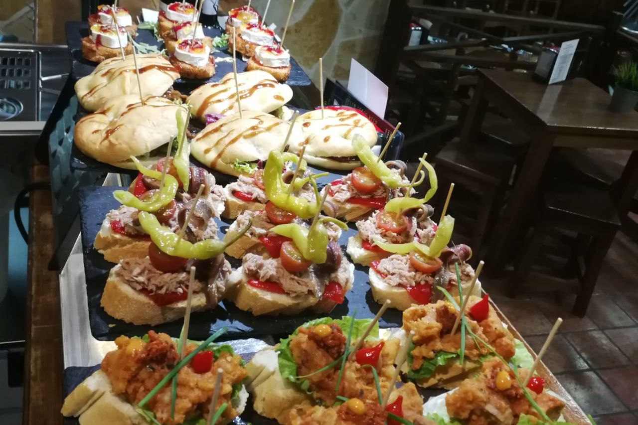 Barra de pintxos