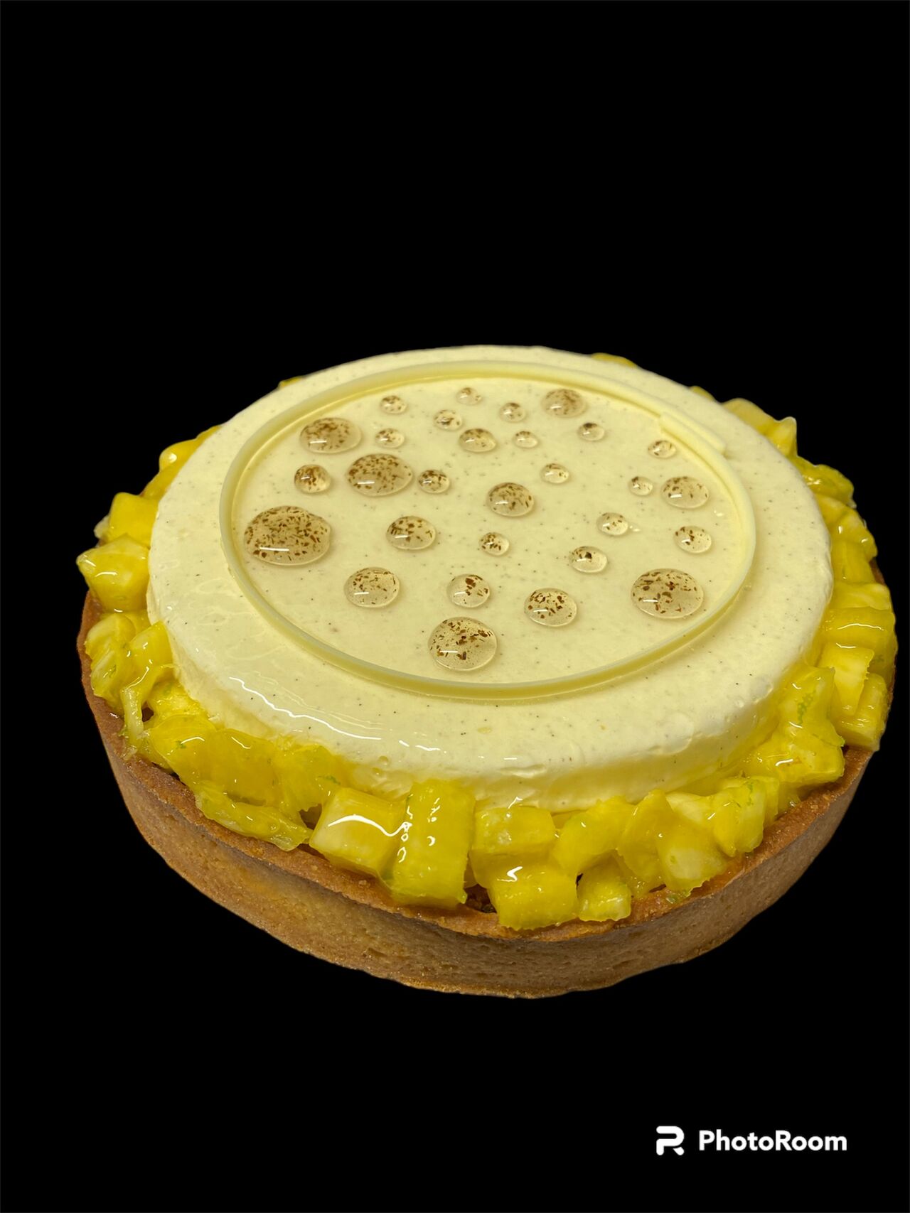 tarte ananas vanille
