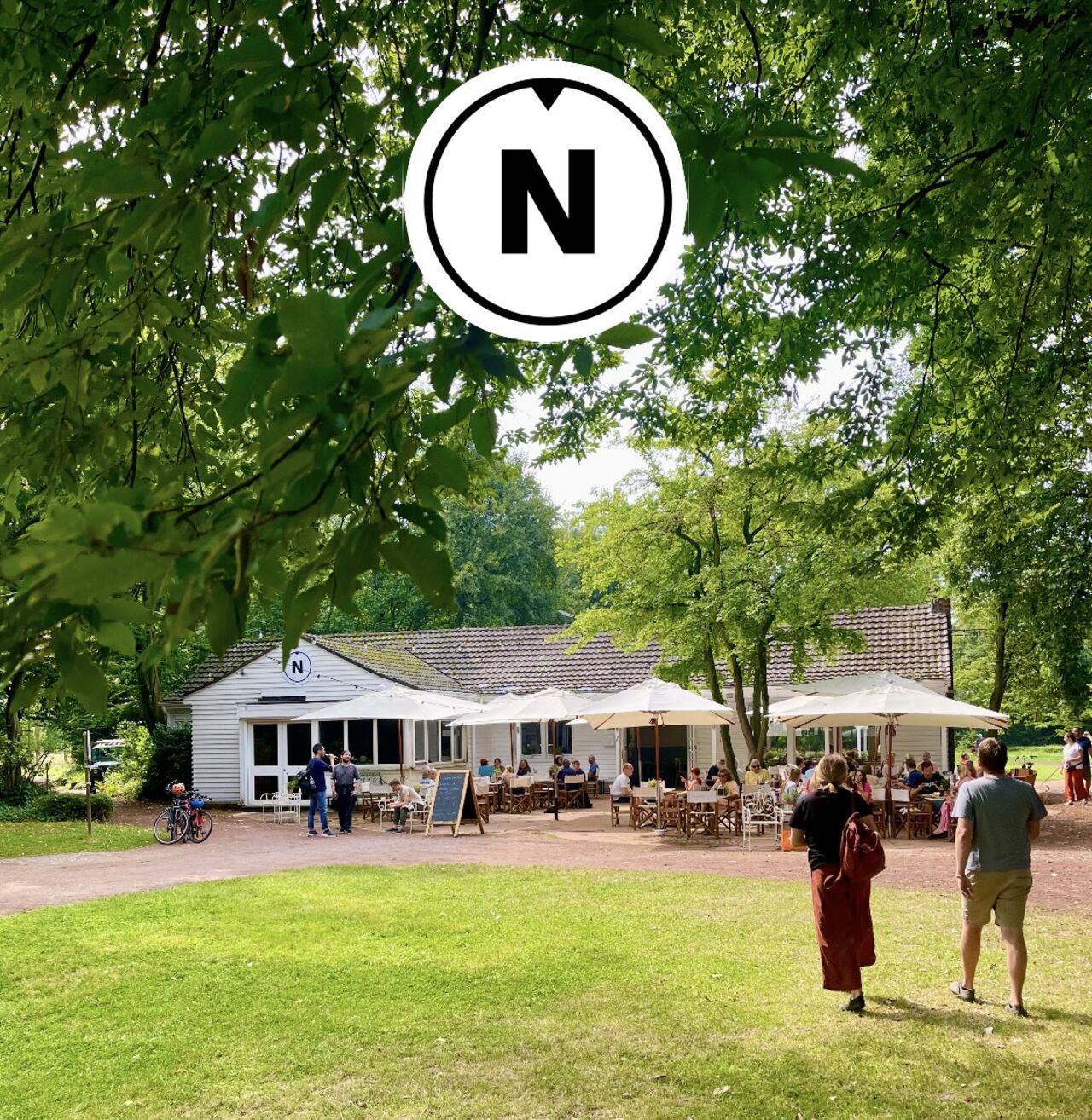 Nordpark Cafe in Stockum