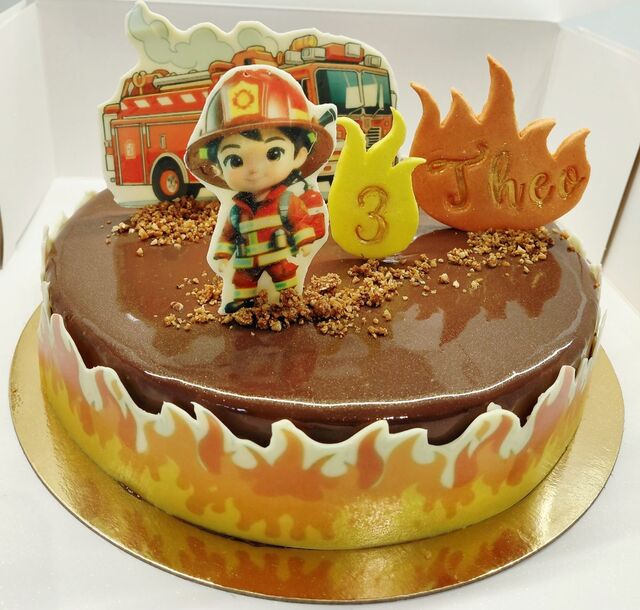 Trianon (royal chocolat) thème - sur commande