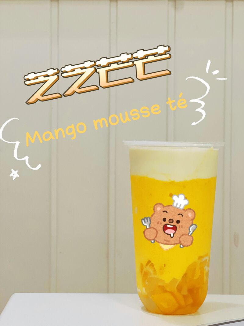 Batido mousse de mango 