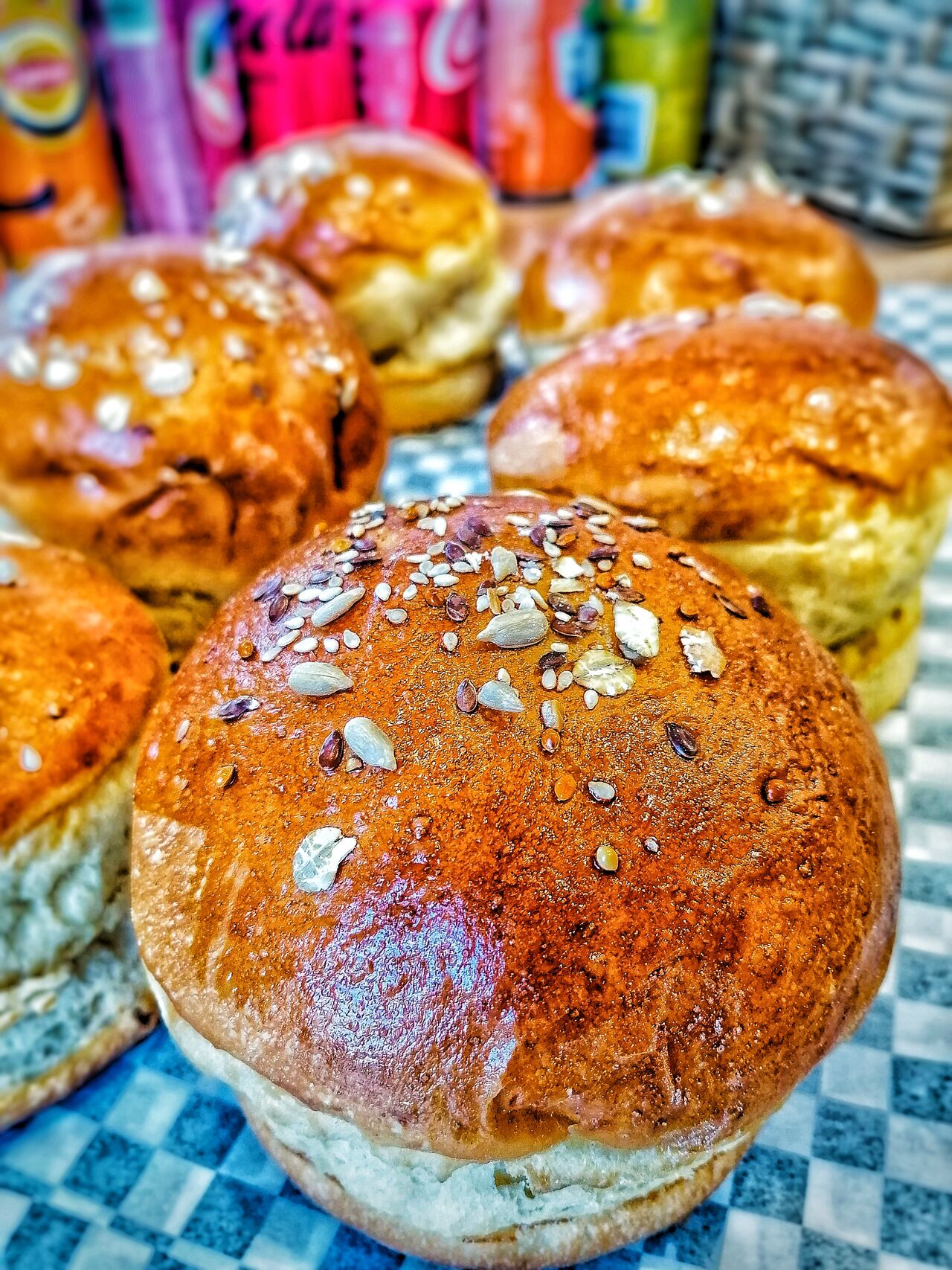Nos buns artisanaux chez le boulanger local 