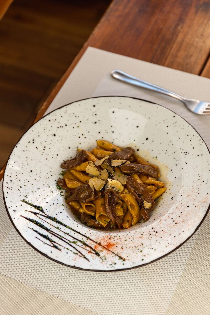 Fuži sa biftekom i zadarskim tartufom