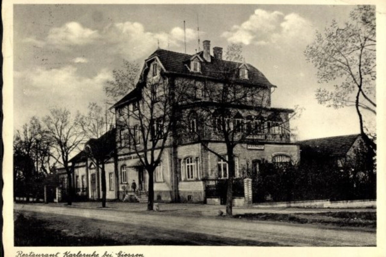 Das Restaurant um 1930