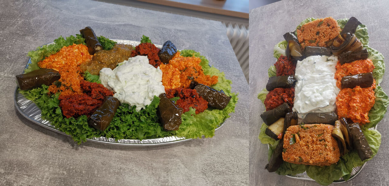 Auf Bestellung Mezeteller