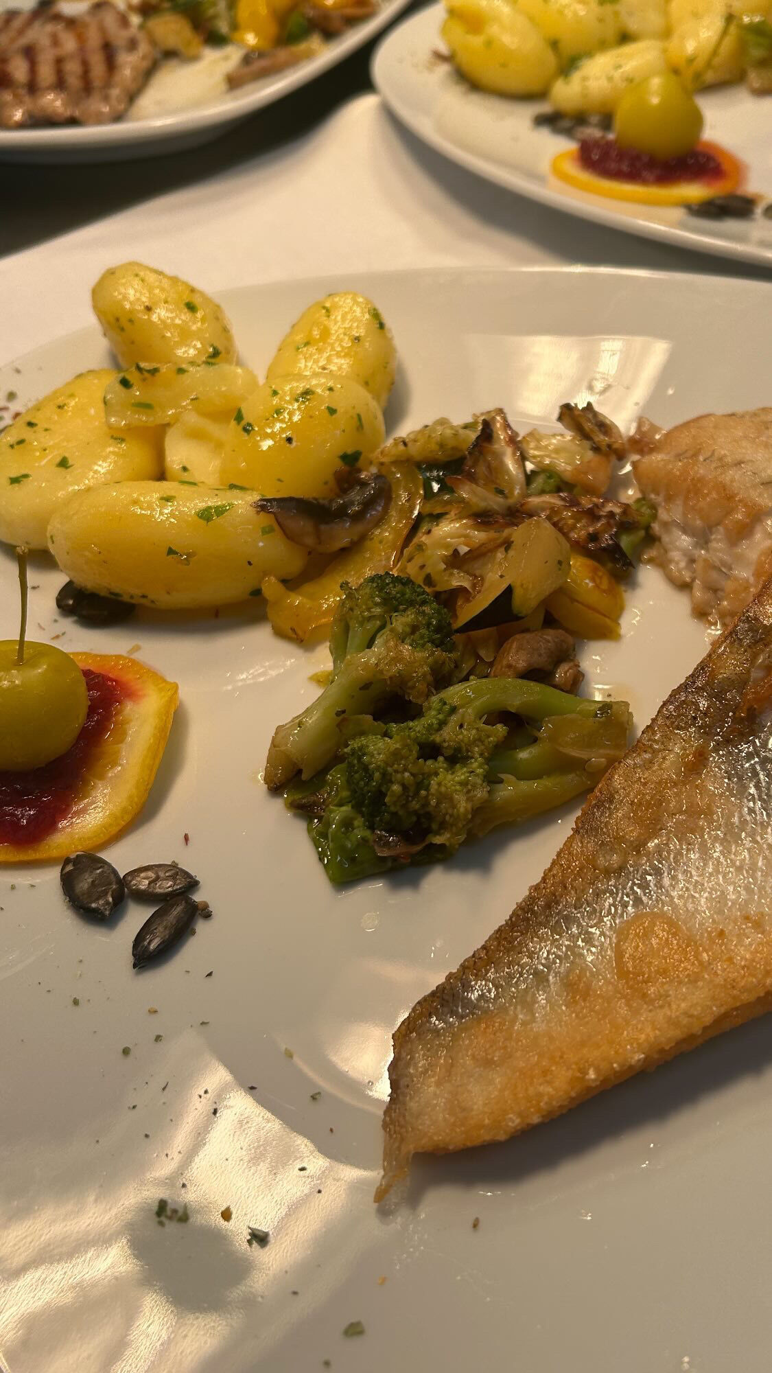 Leckerer gebratener Fisch geht doch immer...