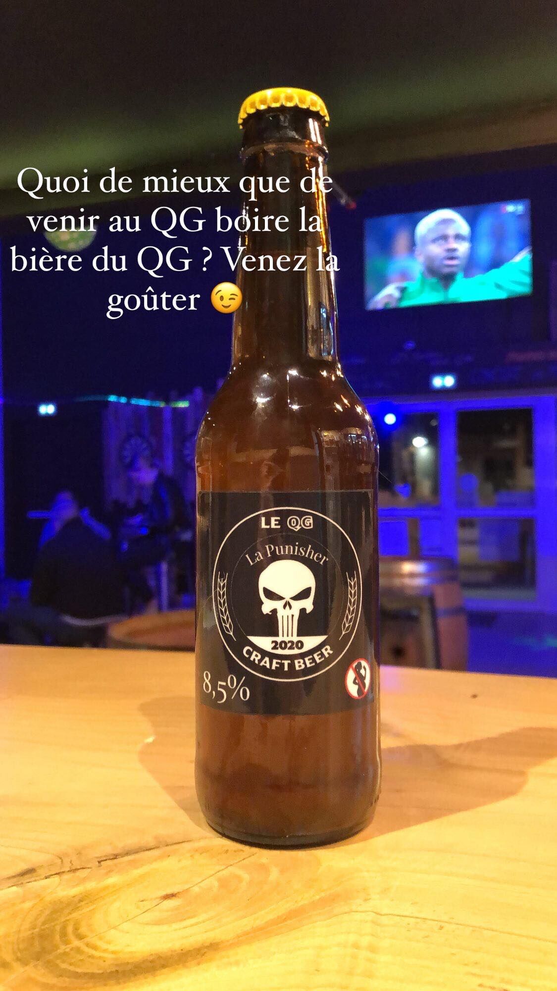 La biere du QG 