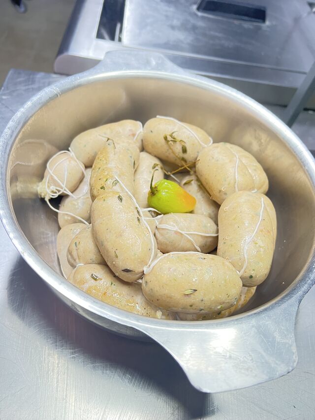 Boudin de saumon