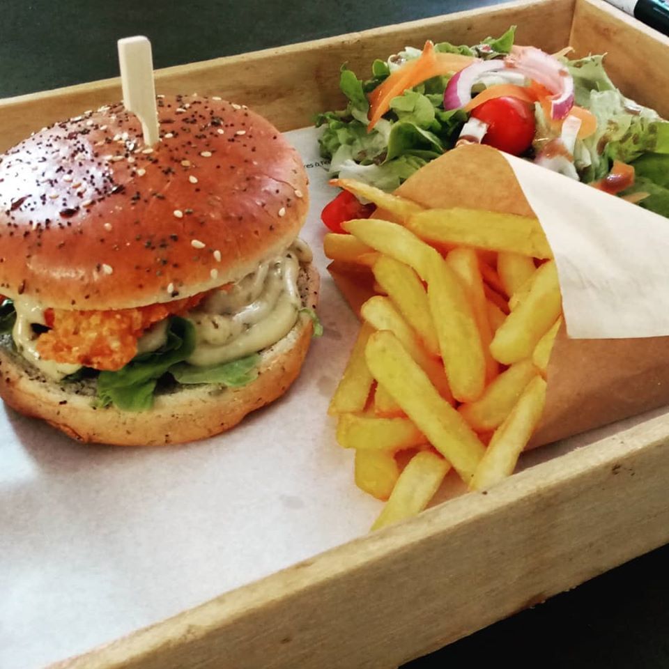 Farmer is farmer, notre burger farmer au poulet