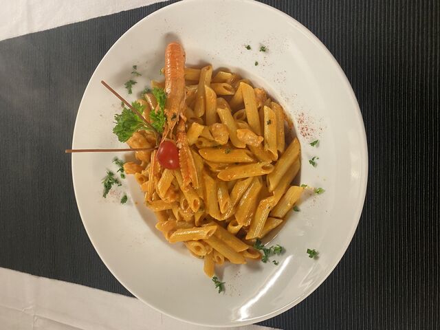 Penne a la vodka 