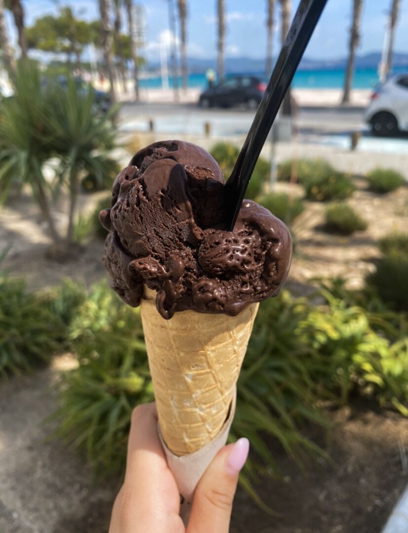 Sorbet au chocolat intense 