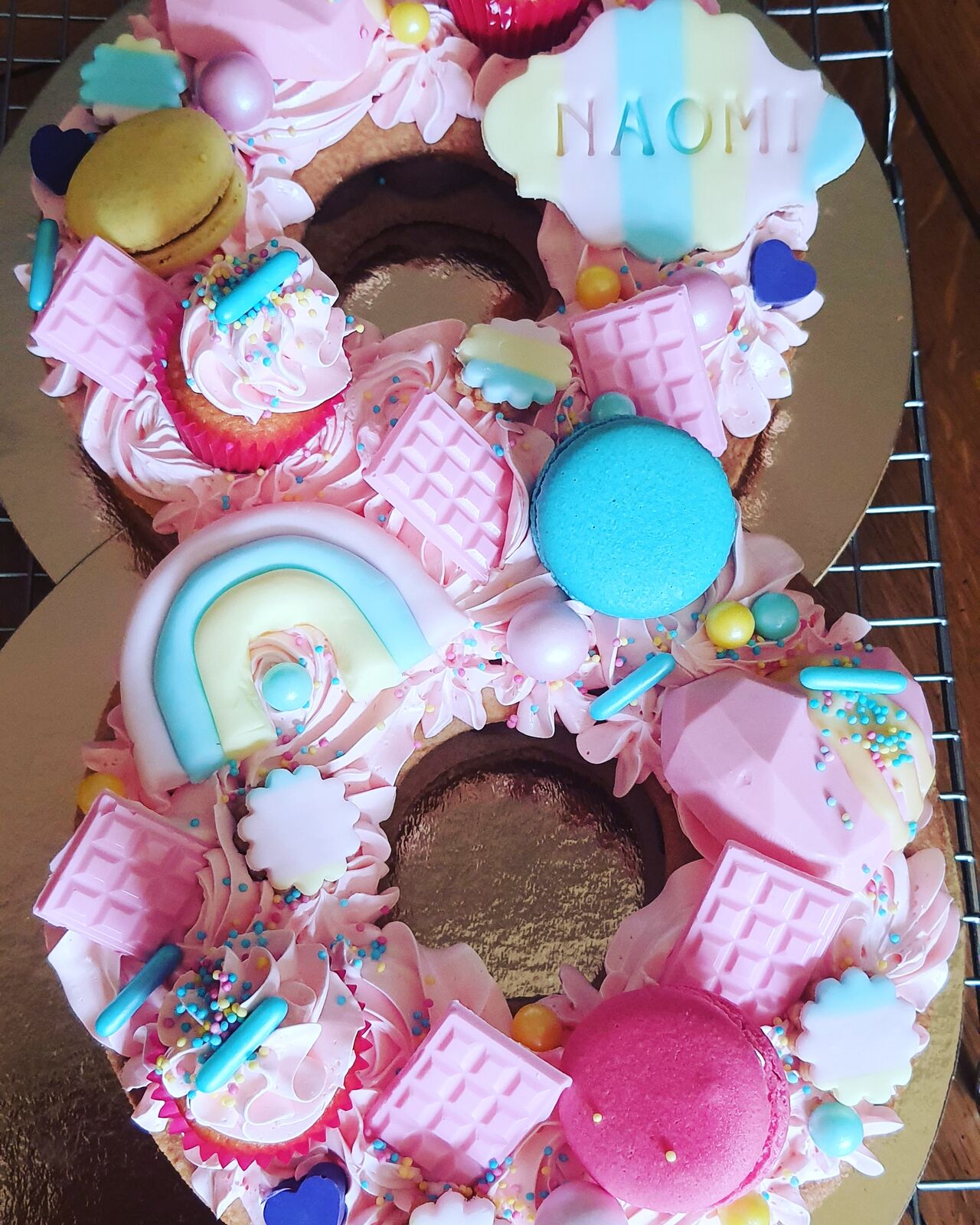 Numbercake spécial fille