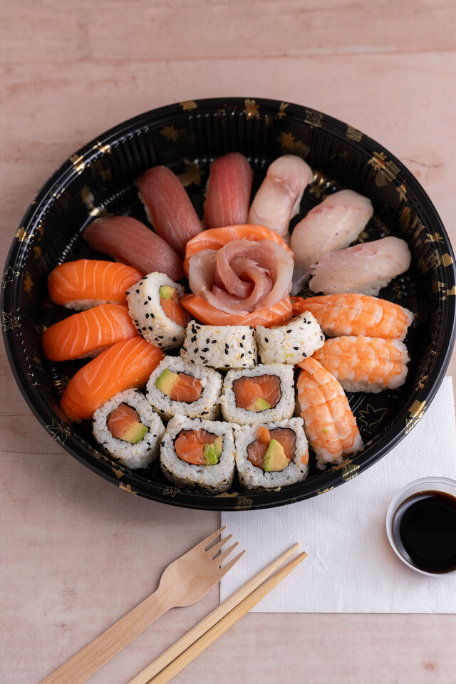 Mix di Tonno, Salmone e Ricciola