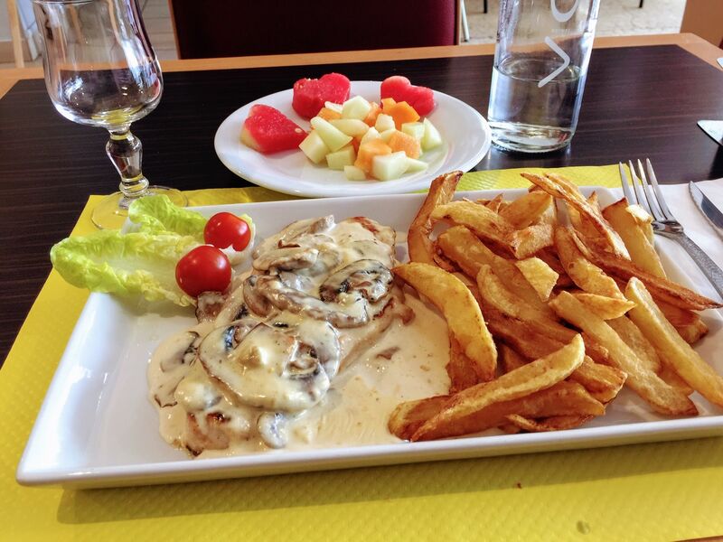 Escalope à la crème 