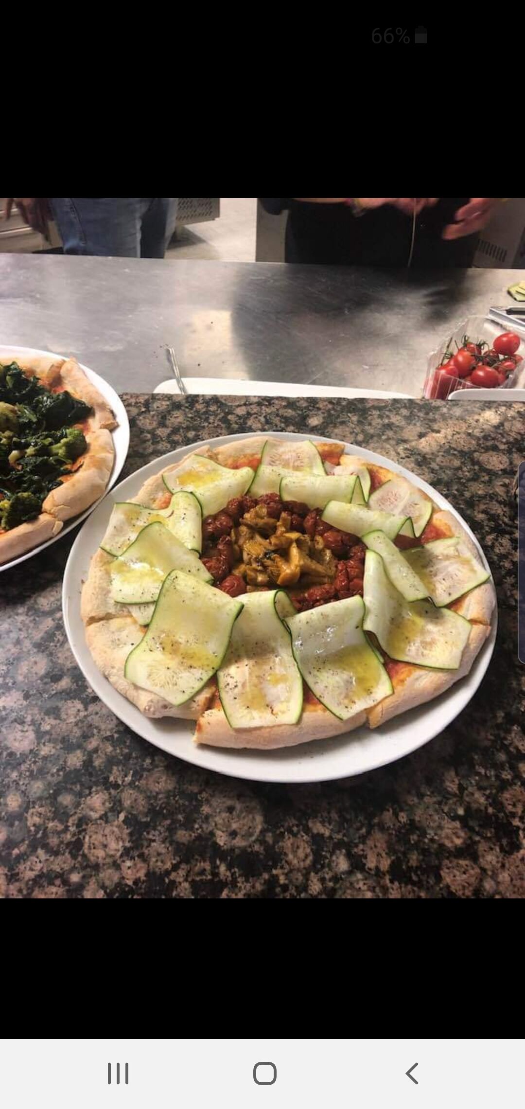 Pizza vegetariana