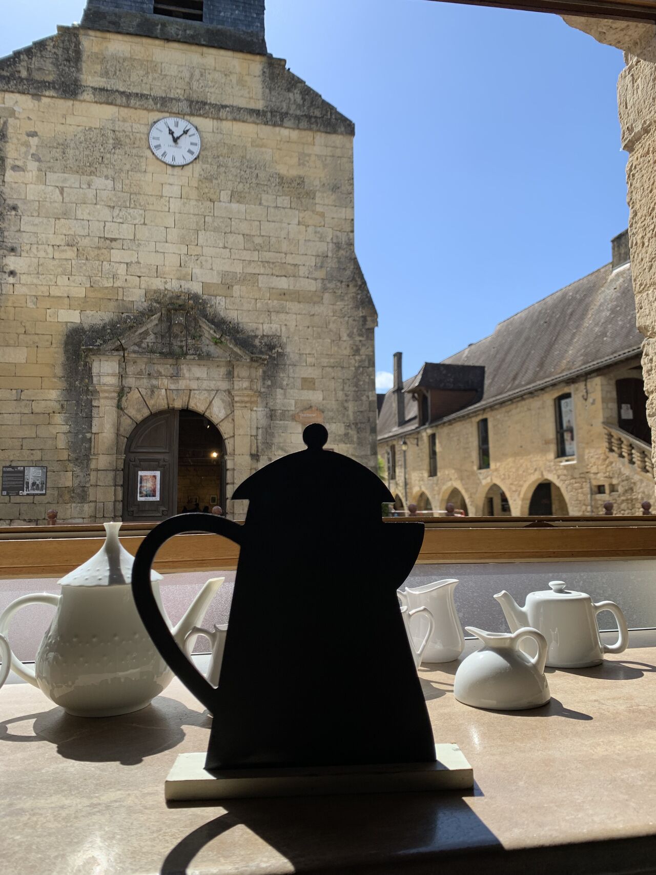 La vue de l'intérieur