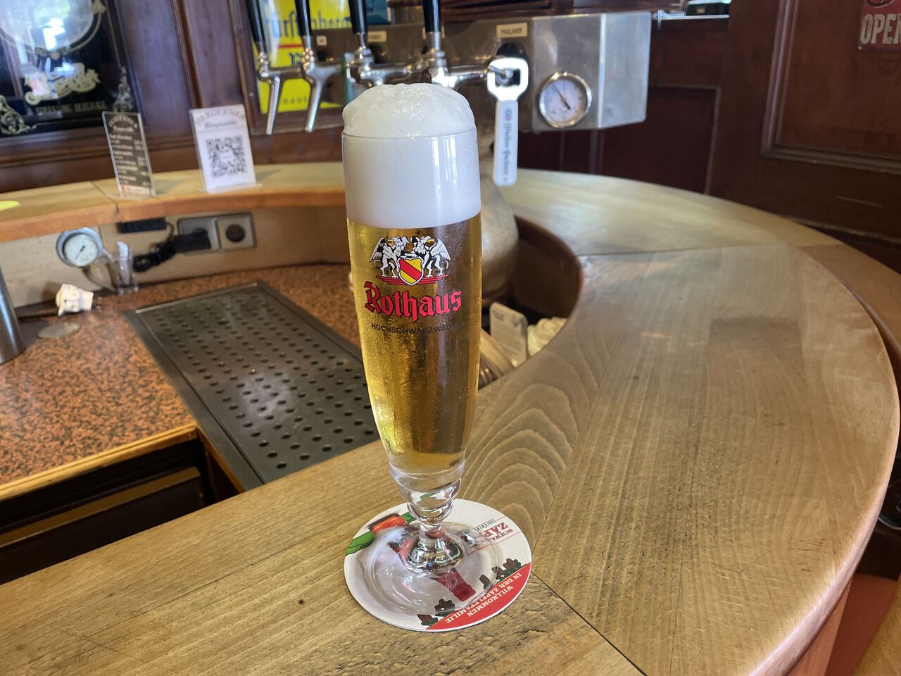 Ein frisch gezaptes Zäpfle