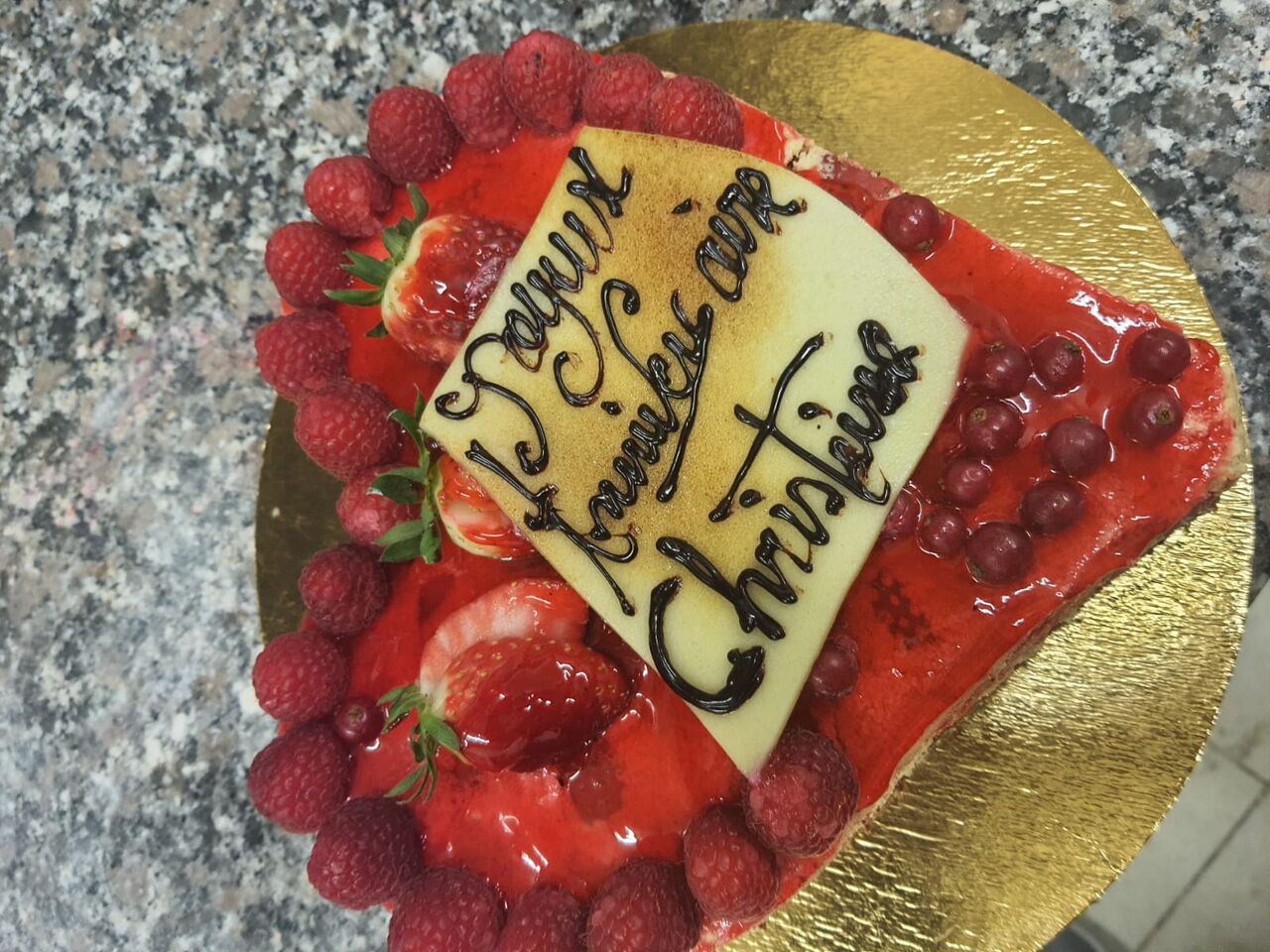 Encore joyeux anniversaire à toi Christine 😊