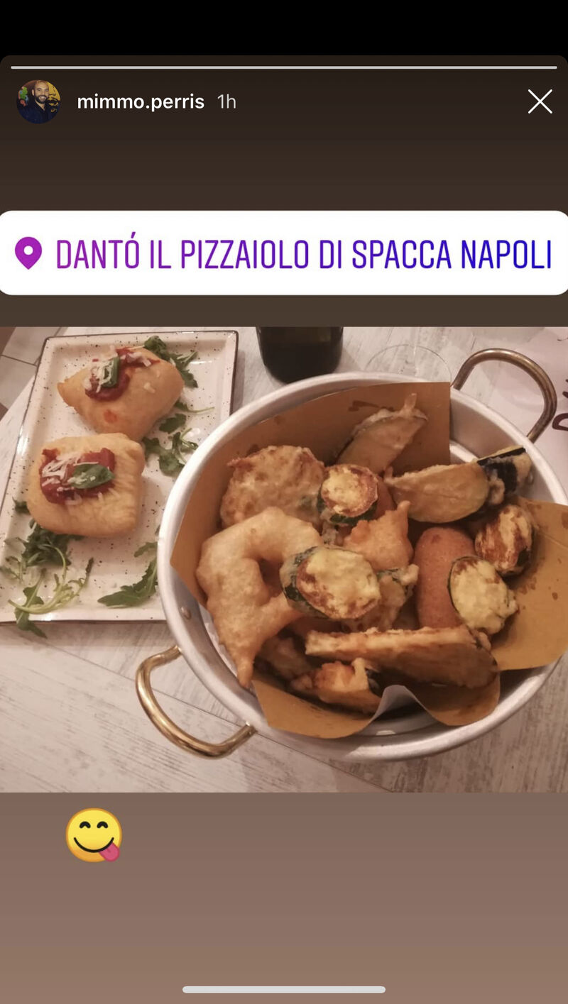 Mix DANTÓ
Crocchè , zeppoline, verdure in pastella , frittatina di pasta e montanare 