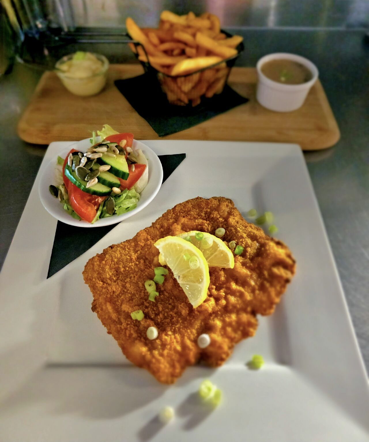 Schnitzel menu