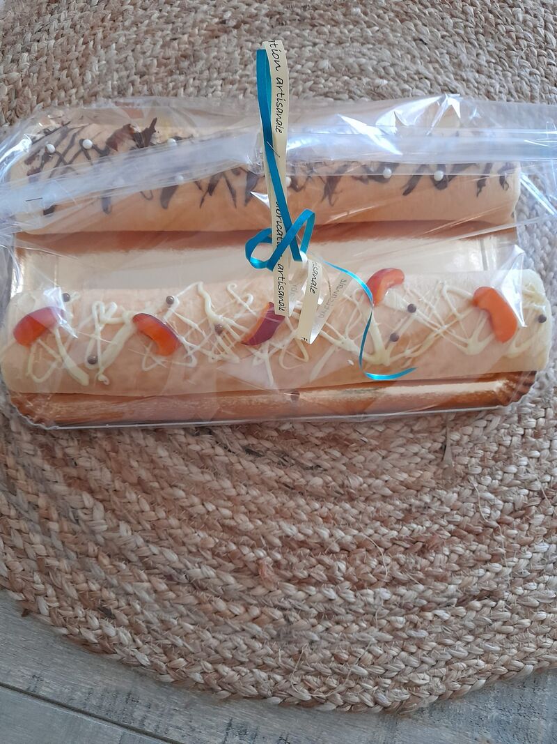 Roulé Abricot et Chocolat