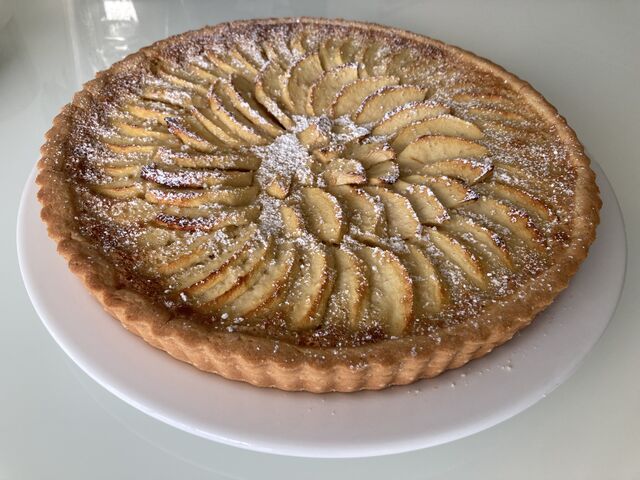 Tarte aux pommes BIO à l'ancienne