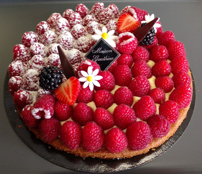 La Tarte aux framboises