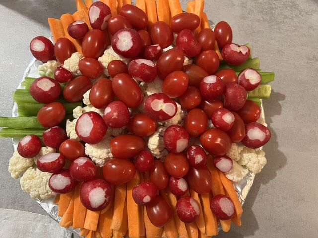 Plateau crudités 