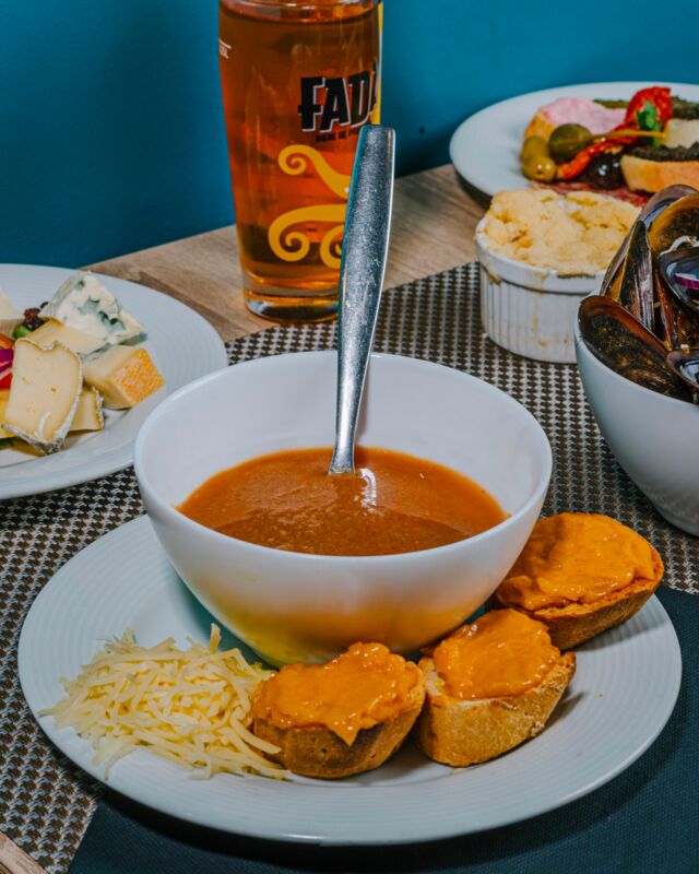 Soupe de poissons et sa rouille