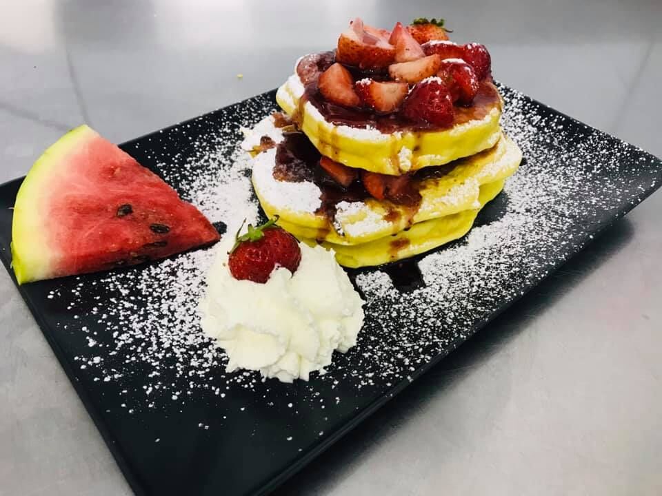 Pancake'y z Truskawkami