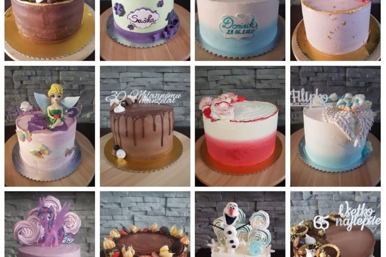 Poctivé koláčiky a torty na mieru.