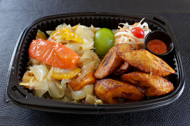 ASSIETTE MALAYABU (MORUE FRIE et garniture au choix)