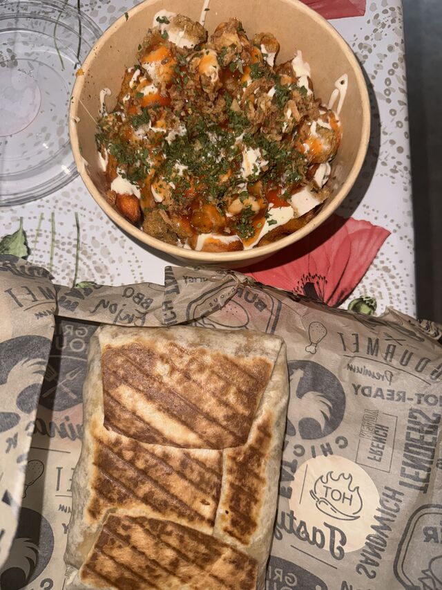 Yassa N Roll & riz crousty