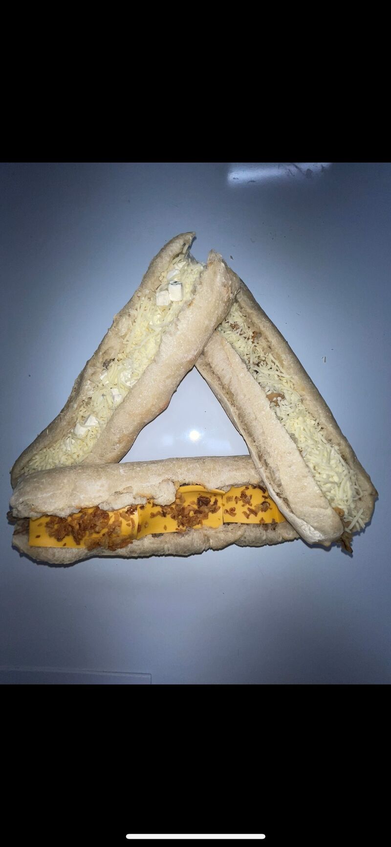 Paninis
- 3 fromages
- Viande hachée/cheddar
- Kebab