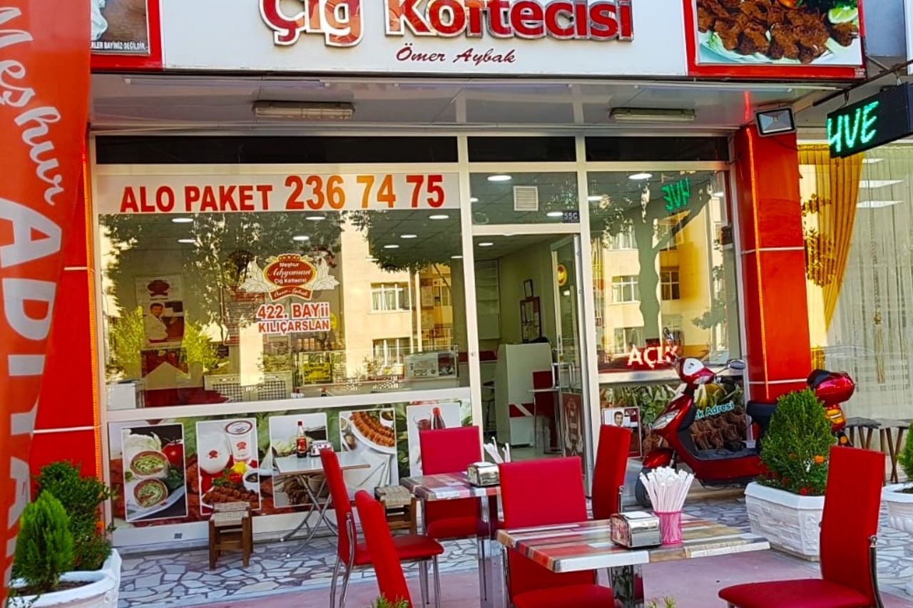 sizin çiğ köfteciniz