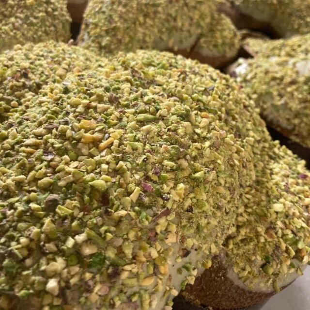 Colomba tradizionale al pistacchio di Bronte