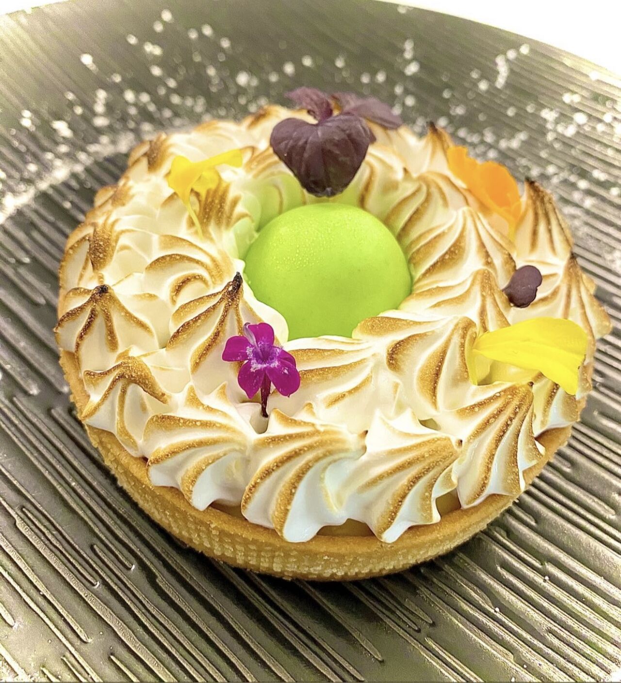 Tarte citron meringuée