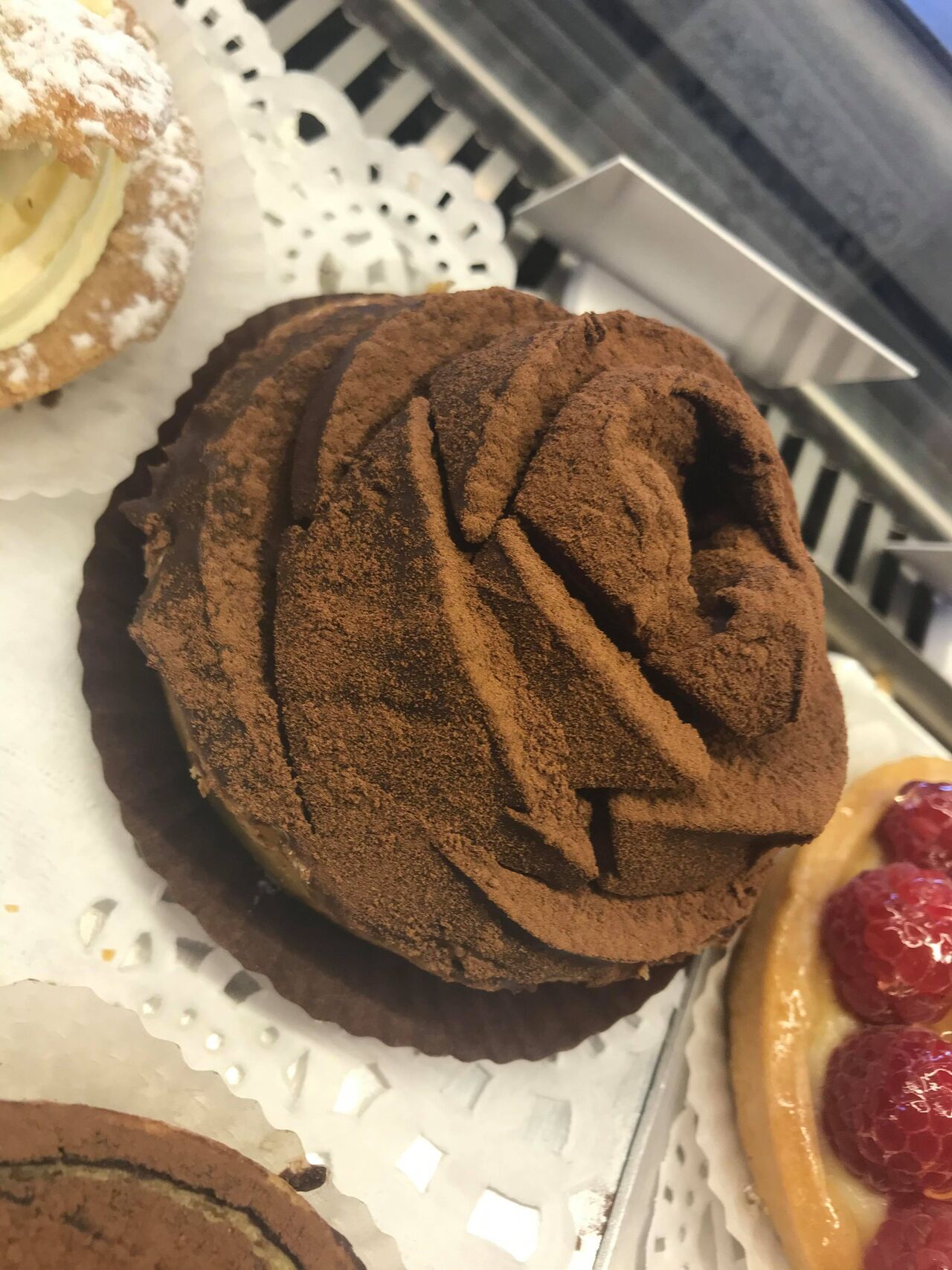 Une ganache en rose. 