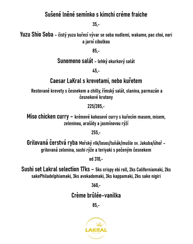 Mimo jiné dnes nabízíme