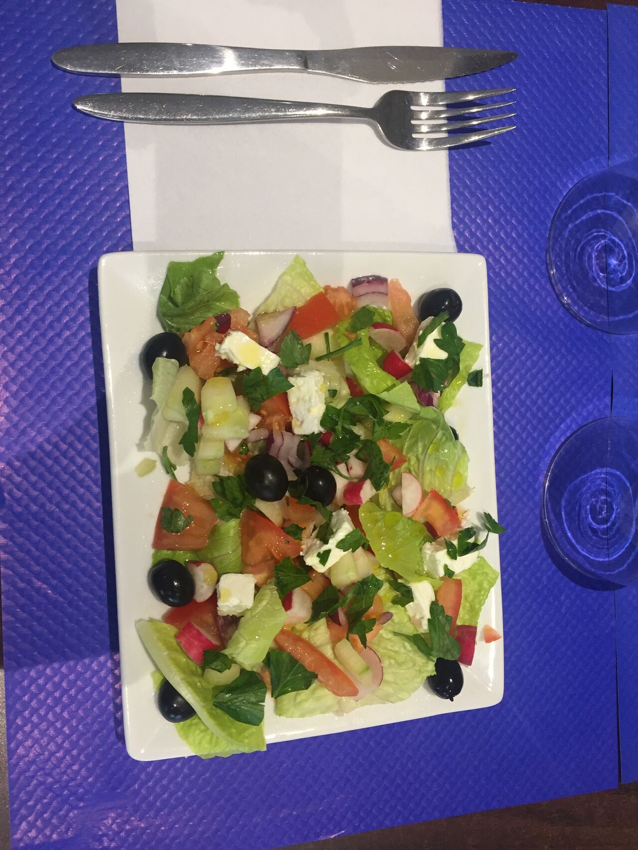 Salade marocaine 5.30€