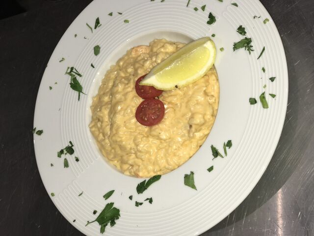 Risotto aux crevettes ?