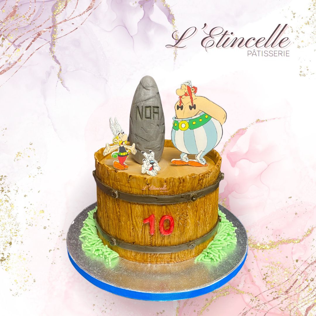 Gâteau Asterix et Obelix