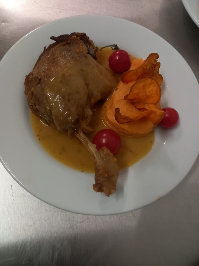 Cuisse de canard confite