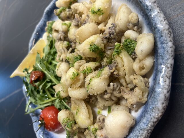 SUPIONS FRITS EN PERSILLADE