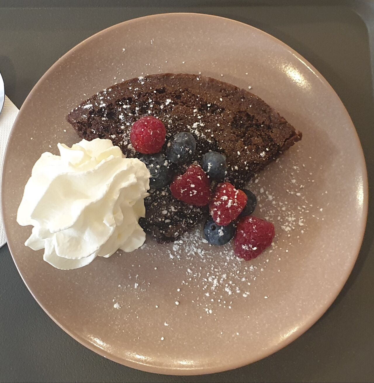 Kladdkaka (tarta de chocolate) Swedish cake.