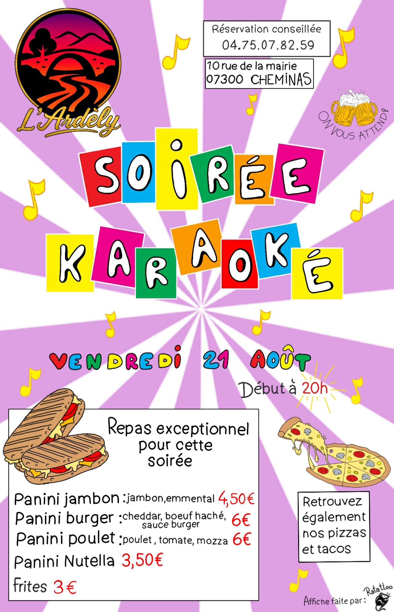 Soirée Karaoké