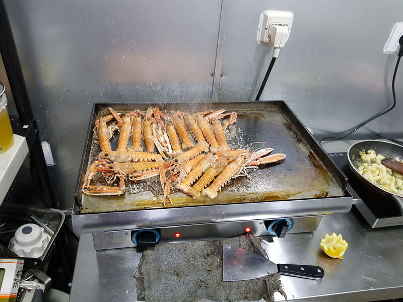 Cigalas grillo n2 a la plancha