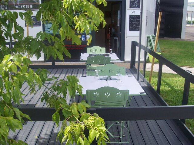 terrasse couverte et ombragé