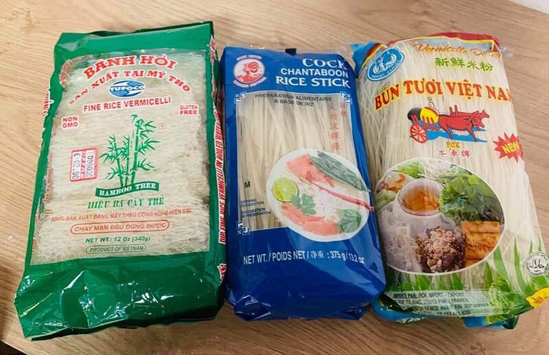 Les vermicelles de riz