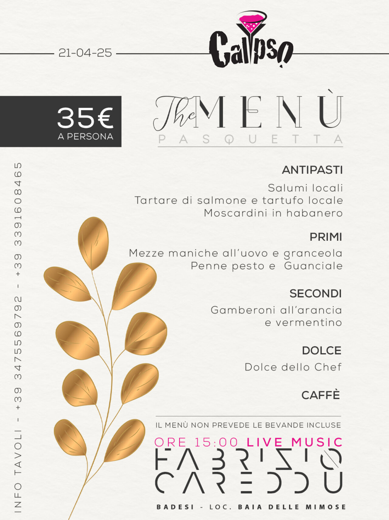 Aprile e Maggio eventi